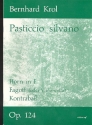 Pasticcio silvano fr Horn in F, Fagott (Violoncello) und Kontraba Partitur und Stimmen
