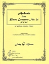 Andante from Piano Concerto no.21 KV21 for flute and piano (harpsichord)