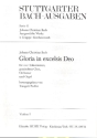Gloria in excelsis Deo fr Soli, gem Chor und Orchester Violine 1
