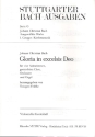 Gloria in excelsis Deo fr Soli, gem Chor und Orchester Violoncello/Kontrabass