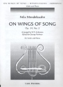 On Wings of Song op.34,2 for violin and piano
