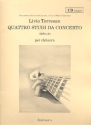 4 studi da concerto (+CD) per chitarra