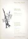 Petit concert devenu grand vol.3 pour 4 clarinettes partition et parties