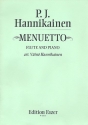 Menuetto for flute and piano