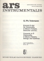Konzert D-Dur fr Violoncello, 2 Oboen d'amore, Streicher und Bc Oboe 1