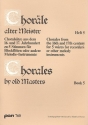 Chorle alter Meister Band 5 fr 4 Instrumente (SATB) Partitur