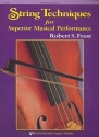 String Techniques for superior musical Performance for string orchestra piano accompaniment