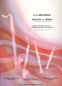 Sonate  3 pour 2 violons et basse pour 2 clarinettes et clarinette basse partition et parties