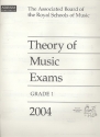 Theory of Music Exams Grade 1 2004  