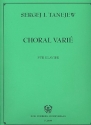 Choral vari fr Klavier