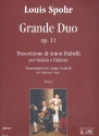 Grande Duo op.11 fr Violine und Gitarre Partitur und Stimmen