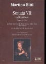 Sonate d-Moll Nr.7 fr Altblockflte (Flte, Violine, Oboe) und Bc