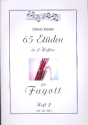 65 Etden Band 2 (Nr.35-65) fr Fagott