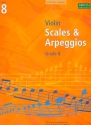 Scales and Arpeggios Grade 8 for violin