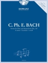 Sonate a-Moll Wq128 (+CD) fr Flte und Cembalo (Klavier)