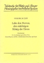 Lobe den Herren fr gem Chor, Blechblser und Orgel (Gemeinde ad lib) Partitur