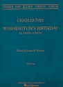 Washington's Birthday for chamber orchestra score