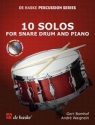 10 Solos (+CD) for snare drum and piano