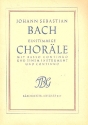 Einstimmige Chorle fr Chor (z.T. mit obligatem Instrument) Partitur