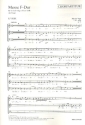 Messe F-Dur op.72 fr gem Chor (SAB) und Orgel Chorpartitur