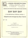 Say Say Say: for vocals and jazz ensemble parts