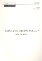 Ave Maria for female chorus a cappella score