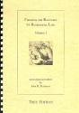 Fantasias and Recercars vol.1 for Renaissance Lute Faksimile
