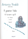 Il pastor fido op.13 Band 2 (Nr.4-6) für Flöte und Bc Klavierbegleitung und Basso continuo