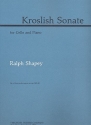 Kroslish Sonata for cello and piano 2 scores