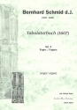 Tabulaturbuch Band 4 fr Orgel