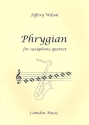 Phrygian for 4 saxophones score and parts