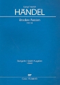 Brockes-Passion HWV48  fr Soli, gem Chor und Orchester Klavierauszug