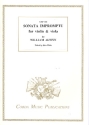 Sonata Impromptu for violin and viola score and partsa