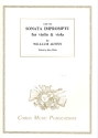 Sonata Impromptu for violin and viola score and partsa