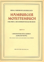Hamburger Motettenbuch Band 5 Lobgesang der Maria fr gem Chor (SSATBB) und Sopran,  Partitur
