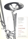 Chaconne pour 4 trombones tnors et une tuba (trombone basse) partitions et parties