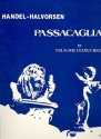 Passacaglia for violin and double bass parts