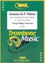 Sonate f-Moll fr Bassposaune und Klavier (Orgel)