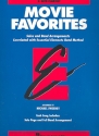 Movie Favorites: for band alto clarinet