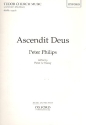 Ascendit Deus for mixed chorus a cappella score