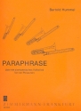 Paraphrase ber ein alemannisches Volkslied op.59c fr 4 Posaunen Spielpartitur und 3 Stimmen