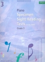 Specimen Sight-Reading Tests Grade 3 (2009) for piano