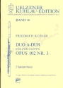 Duo A-Dur op.102,3 fr 2 Flten 2 Spielpartituren