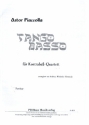 Tango Basso für 4 Kontrabässe Partitur und Stimmen