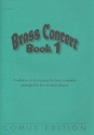 Brass Concert Book vol.1 for 4-part brass ensemble score and 11 parts