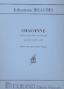 Chaconne  pour piano (main gauche seule)