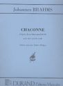 Chaconne  pour piano (main gauche seule)
