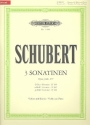 3 Sonatinen op.posth.137 fr Violine und Klavier