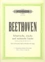 Schottische, irische und walisische Lieder aus op.108 fr 1-3 Singstimmen, Violine, Violoncello und Klavier Instrumentalstimmen
