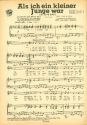 Als ich ein kleiner Junge war  und  Sag beim Abschied leise Servus fr Gesang und Klavier